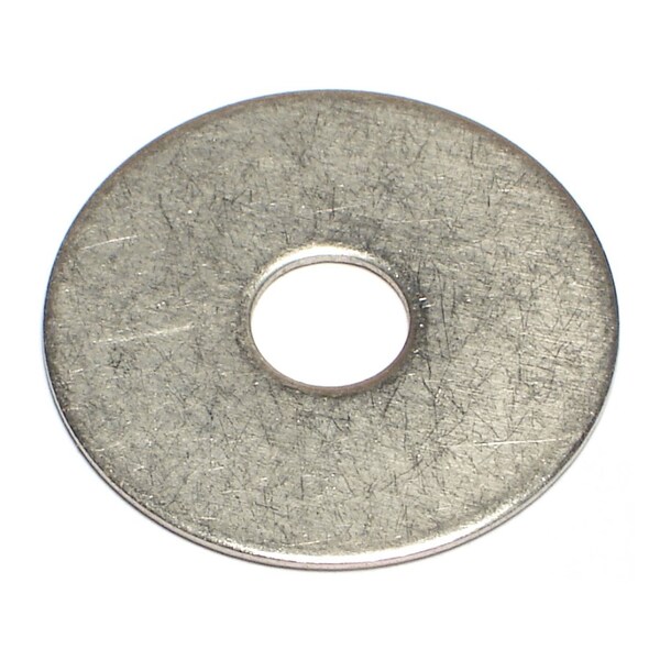 Midwest Fastener Fender Washer, For Screw Size 3/8" , 18-8 Stainless Steel Plain Finish, 10 PK 63395 - main